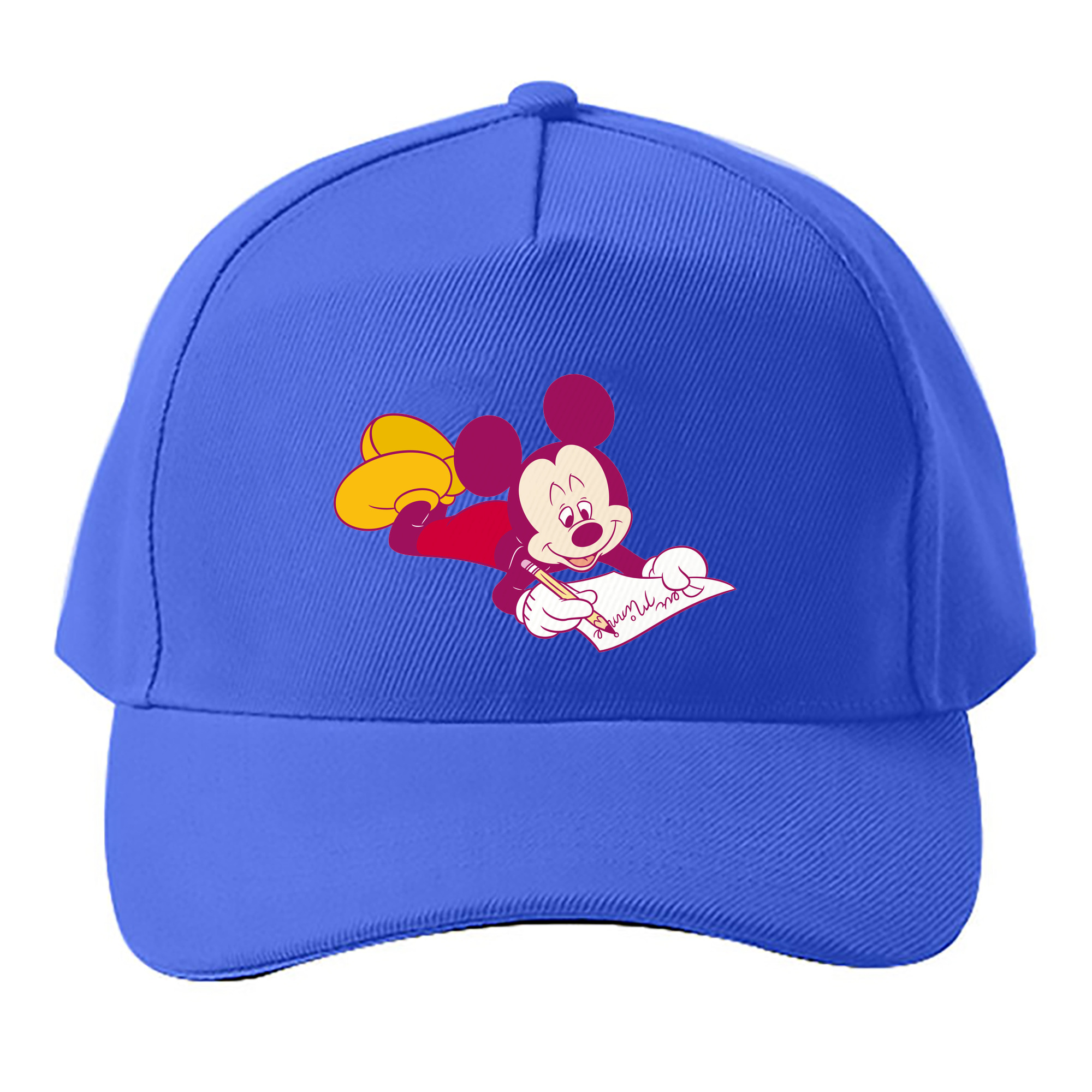 （画像用） ミッキーマウス Mickey Mouse ベースボールキャップ 綿100％ 男女兼用 帽子 スポーツ